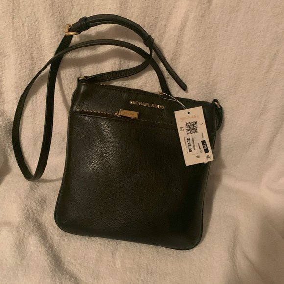 Michael Kors Black Leather Strap Bag - Picture 4 of 4